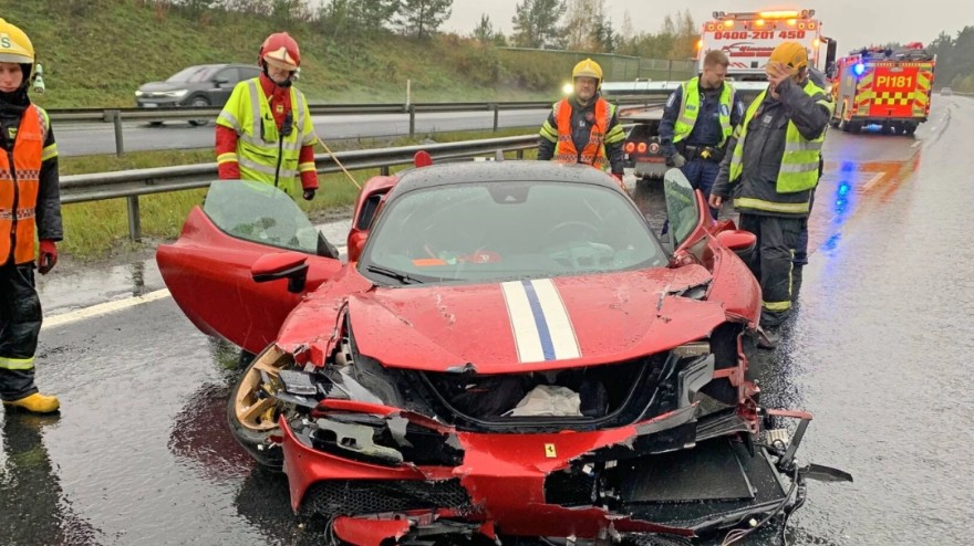 Сколько заплатила страховая за разбитый Ferrari SF90 Stradale?